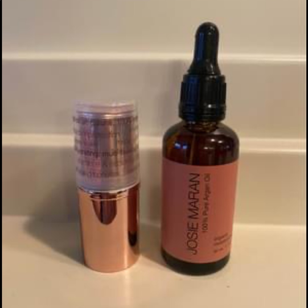 New Josie Maran pure Argan Oil and color stick